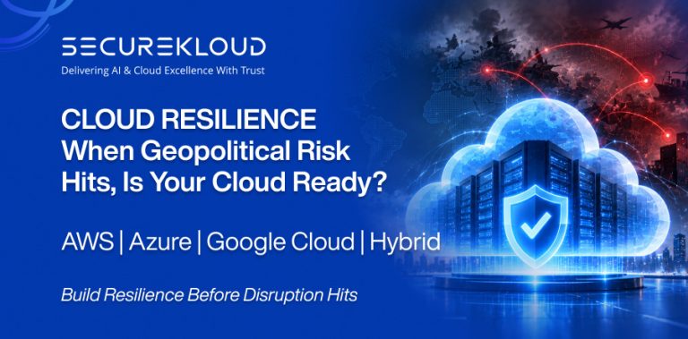 Cloud resilience strategy for managing geopolitical risks across AWS, Azure, Google Cloud, and hybrid environments