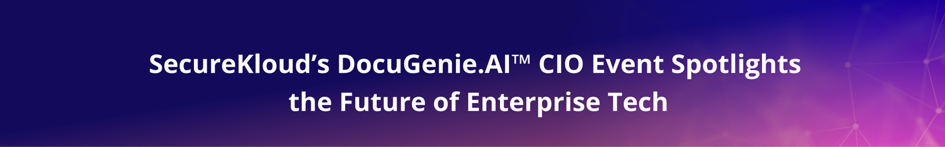 The Most Innovative Technology Company Website banner